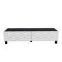 Hanah Home Lerze Soporte para televisor Blanco y Negro